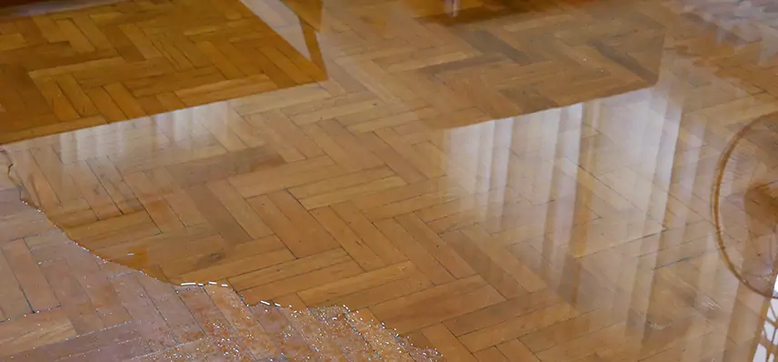 Laminate Wood Floor Water Damage Repair in Harpster