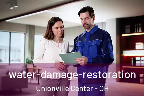 water-damage-restoration Unionville Center - OH